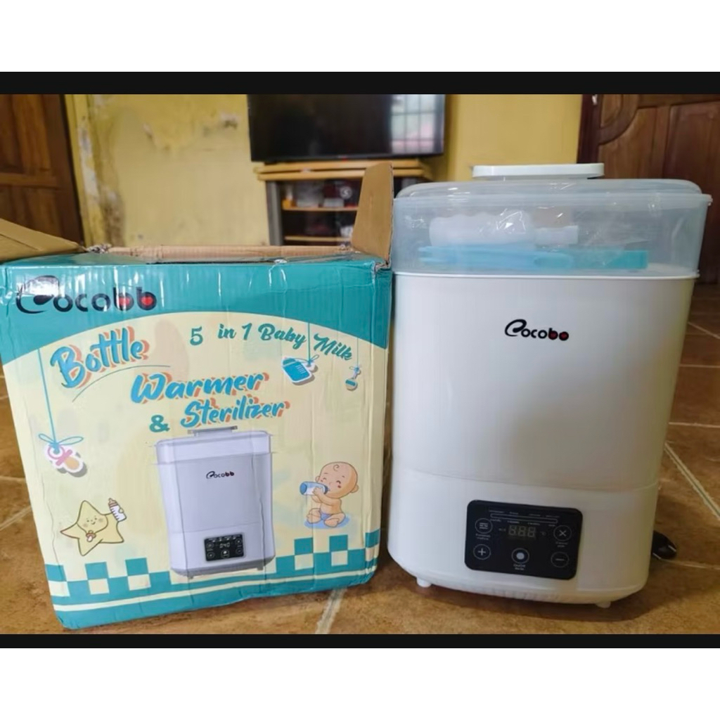 Preloved COCOBB Sterilizer Botol Bayi Baby Safe Sterilizer 5-In-1 Alat Sterilisasi Botol