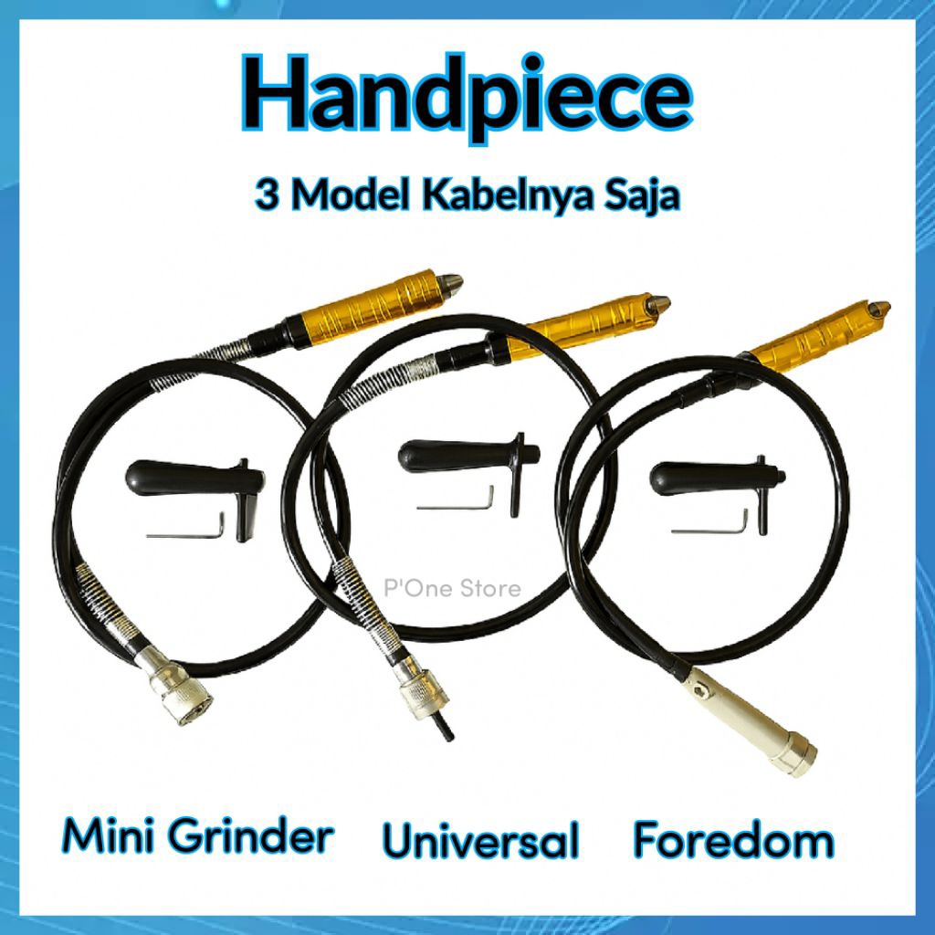 Adaptor Mesin Bor Untuk Tuner Cuner Porting Kikir Ukir Model Mini Grinder | Universal | Foredom dan 