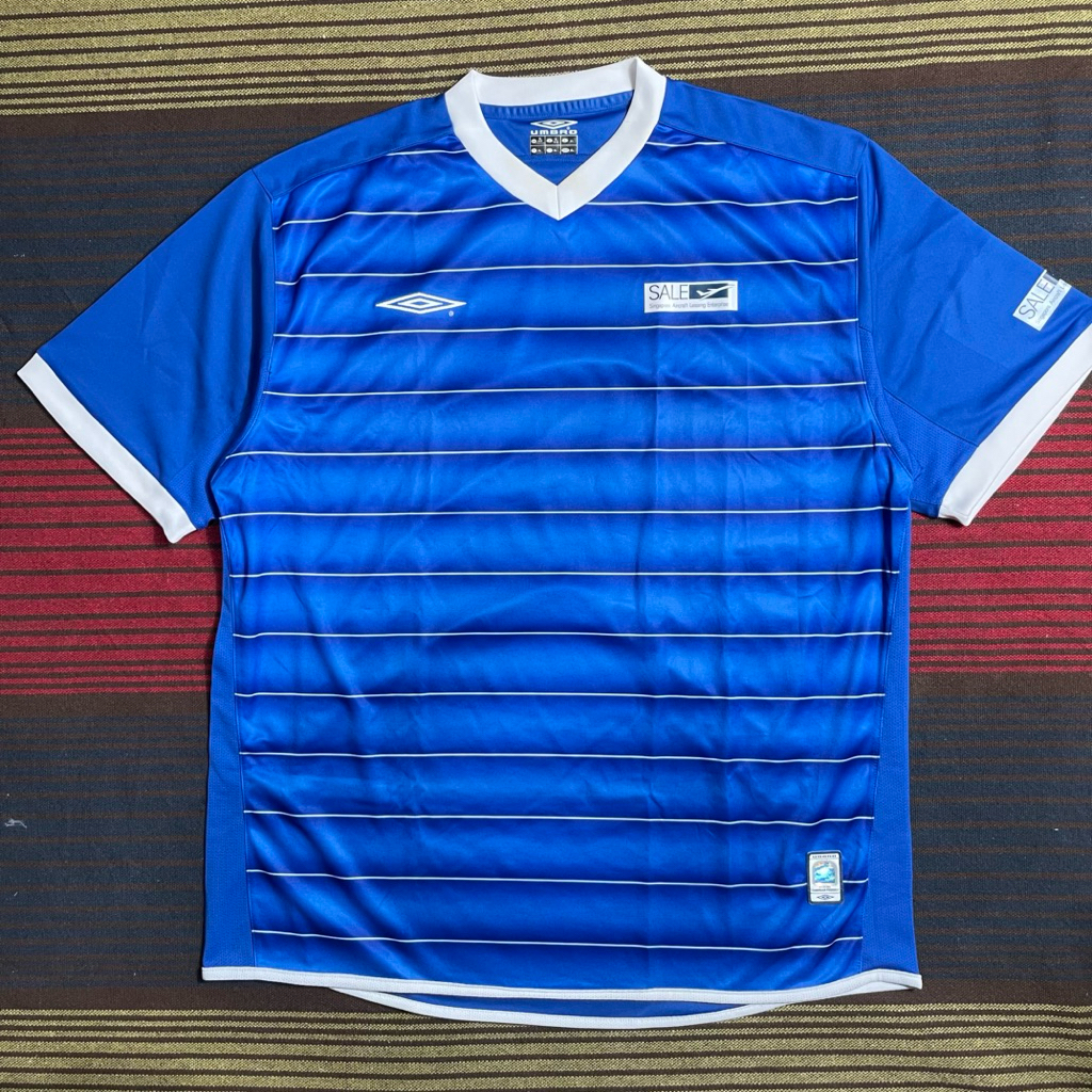 T-Shirt Jersey / Kaos Jersey UMBRO Vintage original size XL warna biru