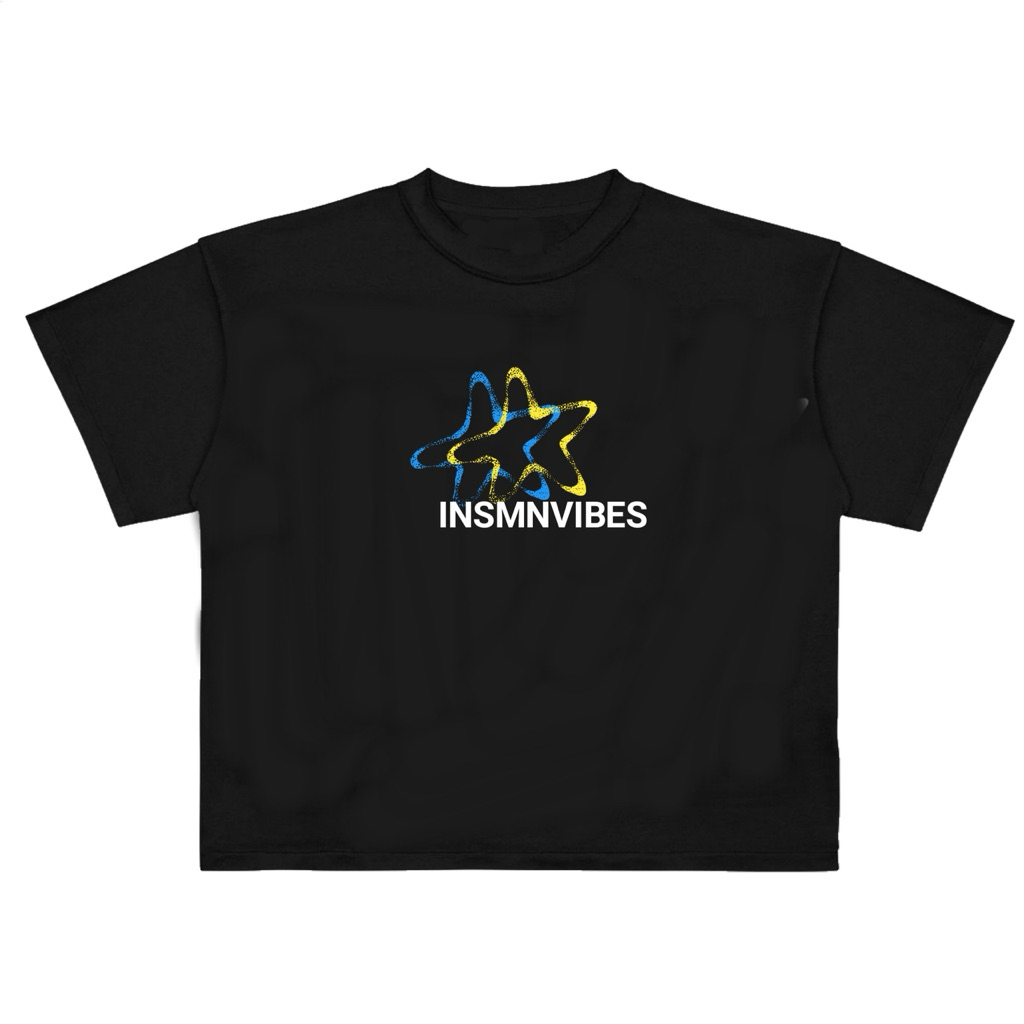 Oversize T-shirt “Maudy” | Hitam | kaos pria & wanita Insomnia Vibes
