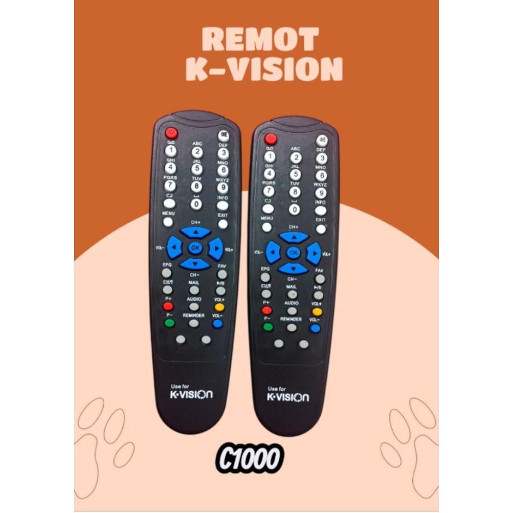 REMOTE RECEIVER K-VISION C1000 ORIGINAL