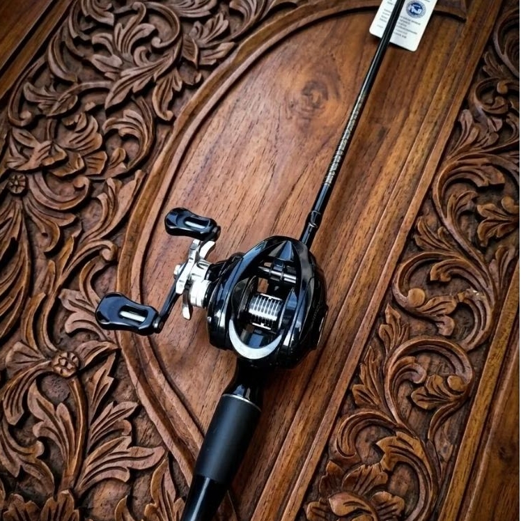 satu set joran UL zorro180cm&Reel Bc Hautton drg clicker