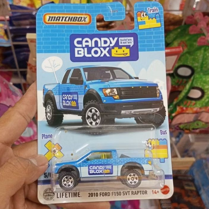 DIECAST MATCHBOX MOBIL F-150 RAPTOR SERI CAND BLOK