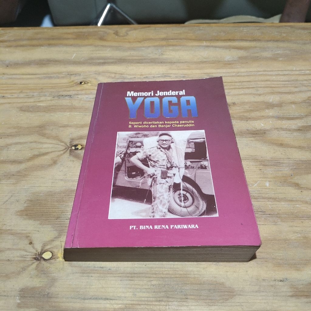 Buku Memori Jenderal Yoga