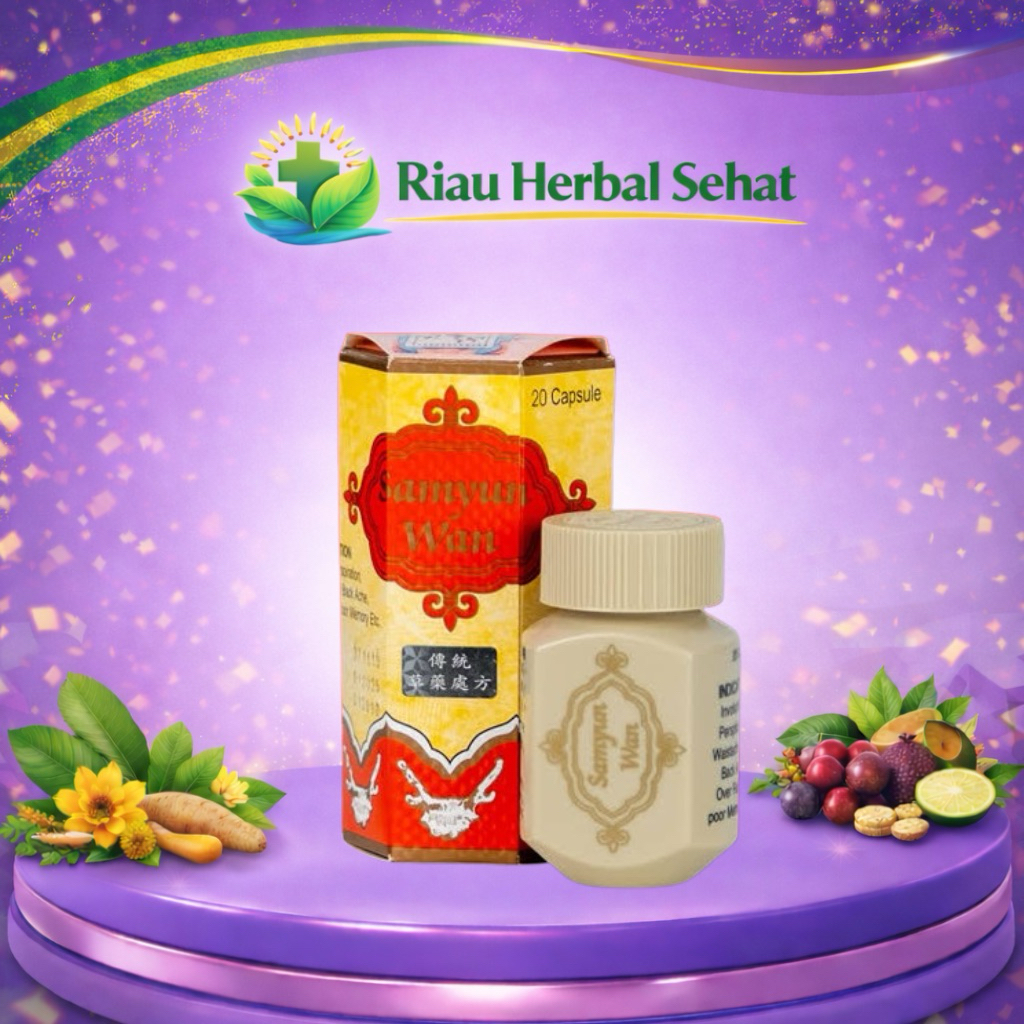 Samyun Wan Penggemuk Badan Herbal Aman untuk Dewasa Original BPOM