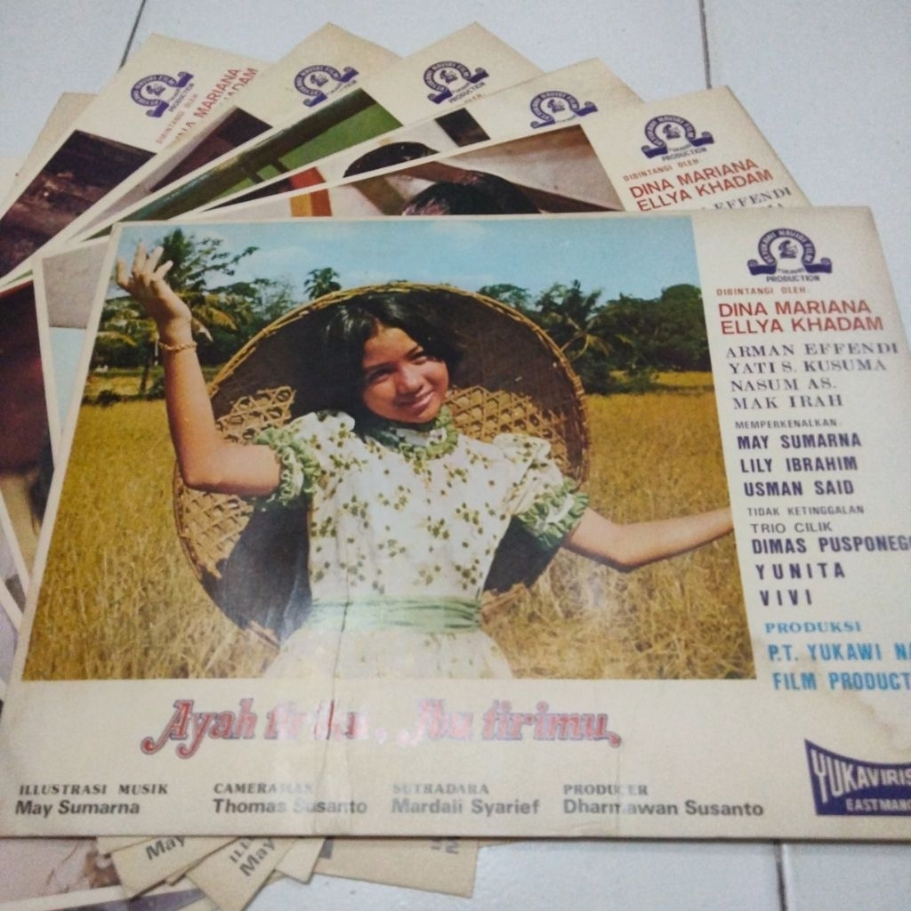 Poster Film Jadul Ayah Tiriku Ibu Tirimu Tahun 1977