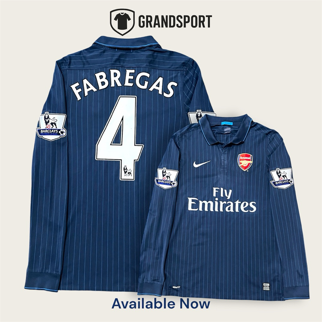 Original Jersey Arsenal 2010/11 Away Long Sleeve