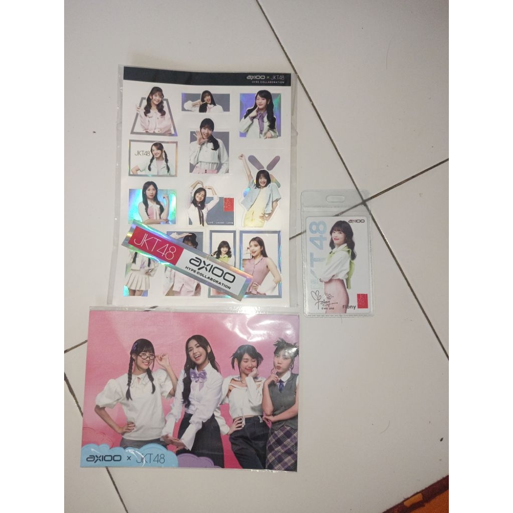 Photocard JKT48 x Axioo Ver. 3 fiony