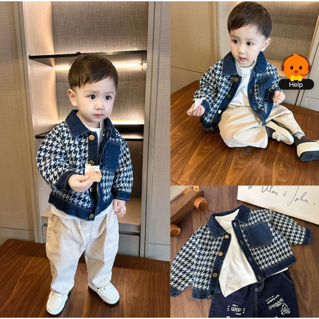 jaket bayi anak laki laki