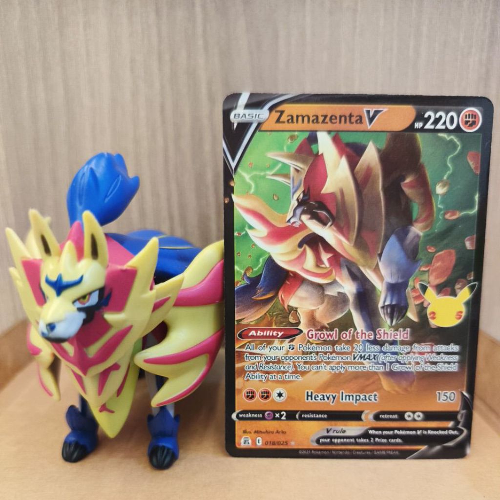 Pokemon TCG (ENG) - Zamazenta V 018/025 (25th)