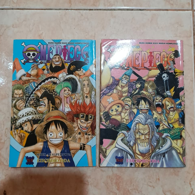 Komik One Piece Vol 51, 52 Original