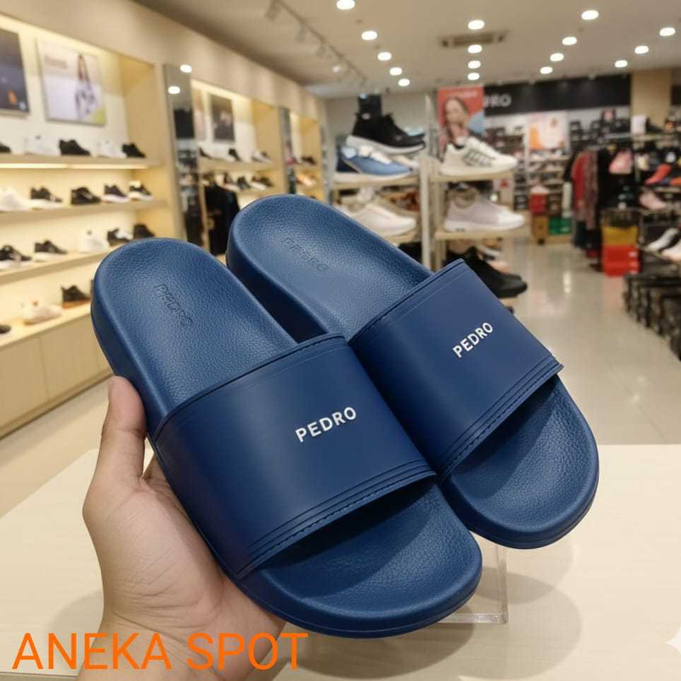 SENDAL SLIP ON PEDRO / SANDAL PRIA WANITA / PEDRO SANDAL BERKUALTIS - FREE BOX