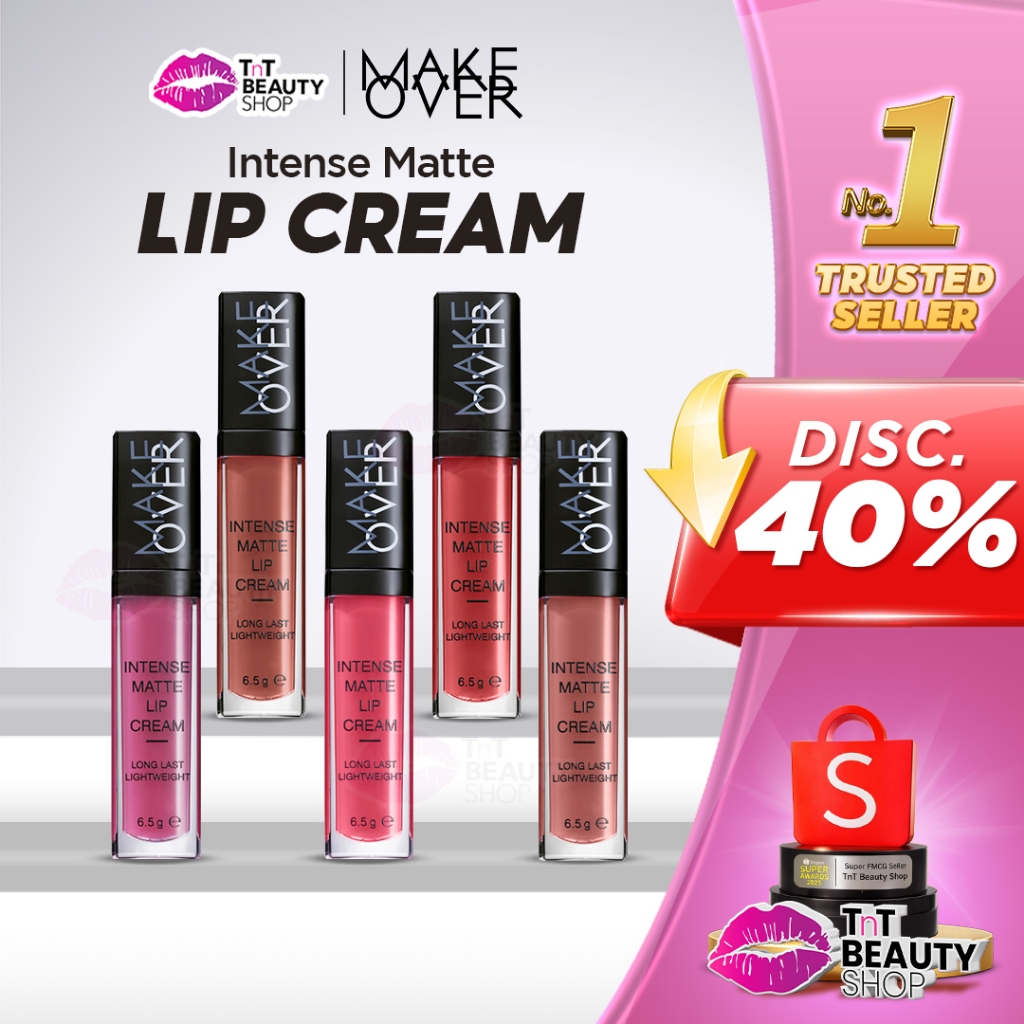 MAKE OVER Intense Matte Lip Cream 6,5g | MakeOver Lip Cream | TnT Beauty Shop