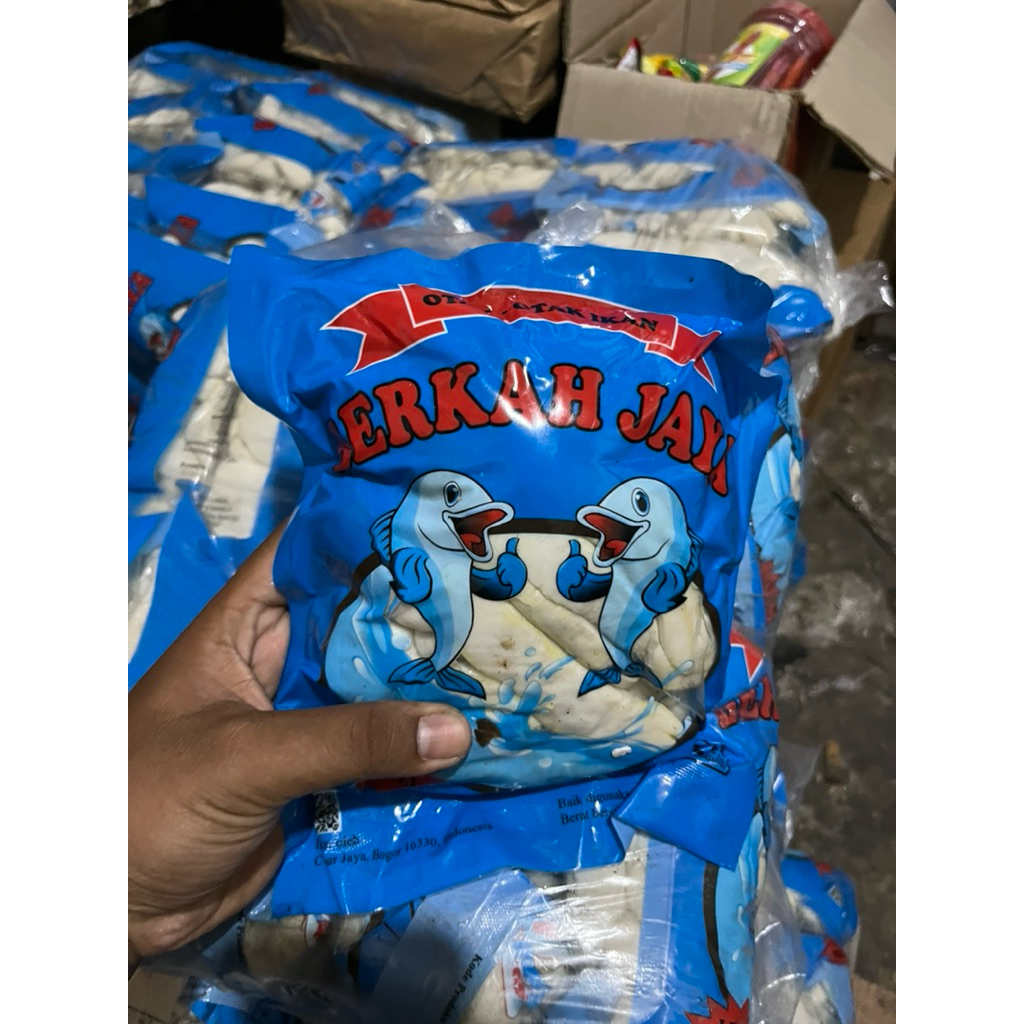BERKAH JAYA OTAK OTAK IKAN 1kg TENGGIRI ASLI BERKUALITAS GROSIR