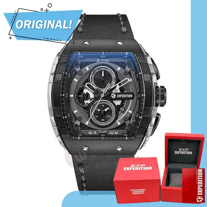 Jam Tangan Pria Analog Expedition 6782MC E6782 MC 6782 MCLTBBASL Original Garansi Resmi