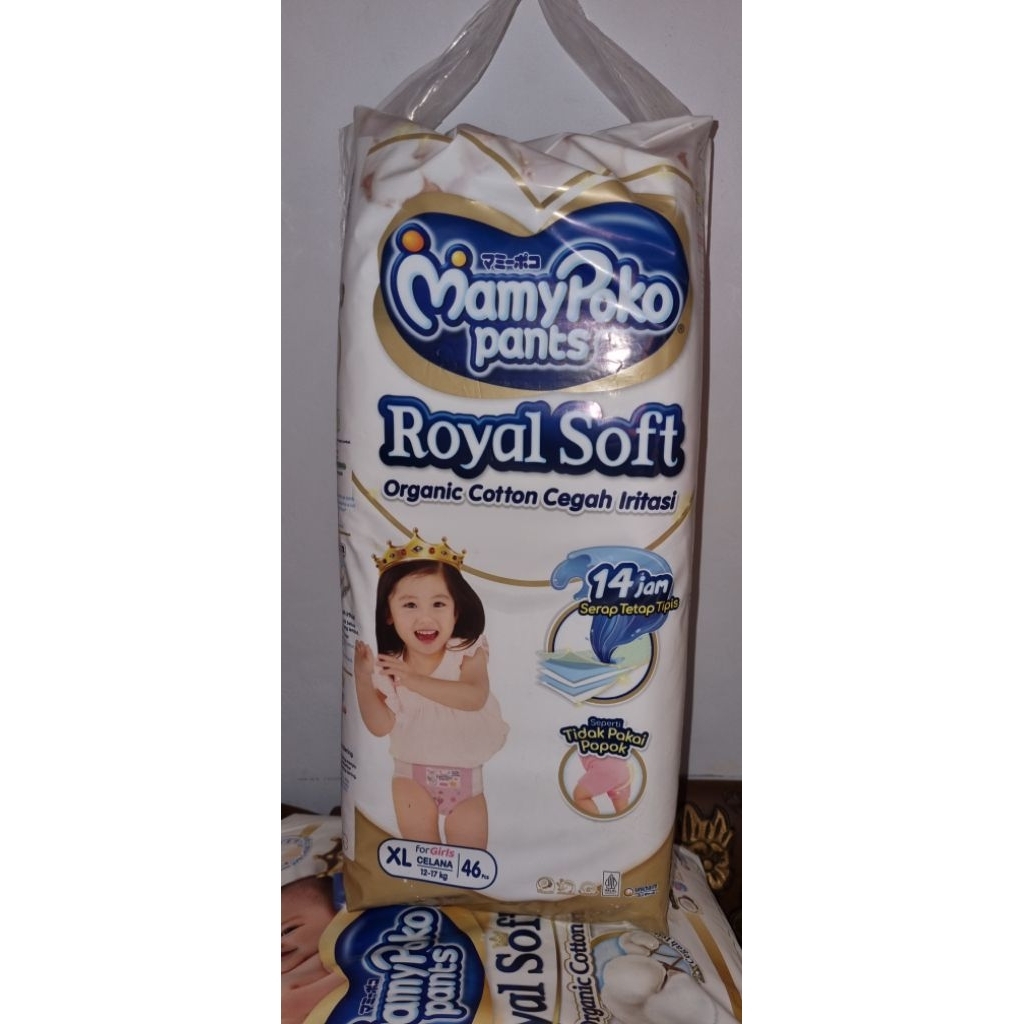 Mamy Poko Pants Royal Soft XL46 GIRL