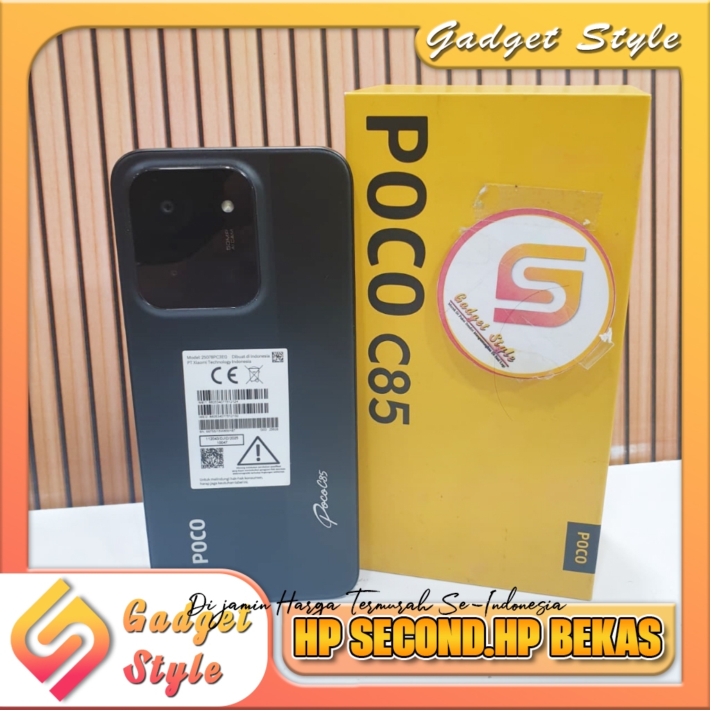 Poco C85 Ram 6/128GB | 8/256GB  Second Gadget Style Store