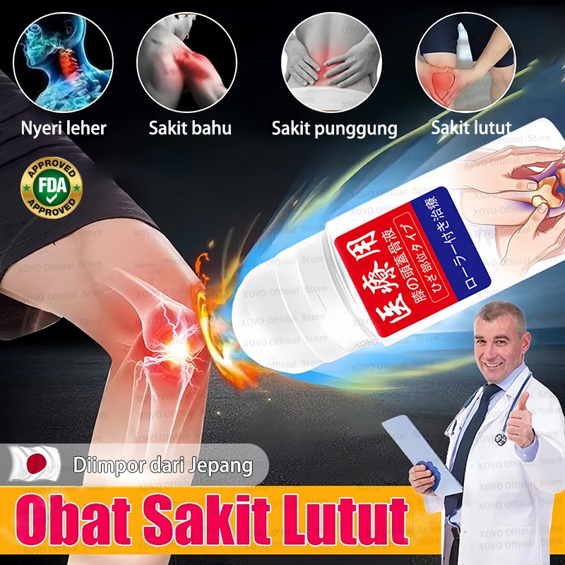 [Jepang TOP1] Bola Gelinding Herbal Lutut Pengobatan Nyeri Sendi Cedera Meniskus Ketegangan Otot Pin