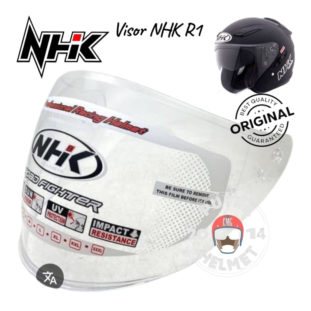 Original Visor Helm NHK R1 | Kaca Helm Original NHK R1