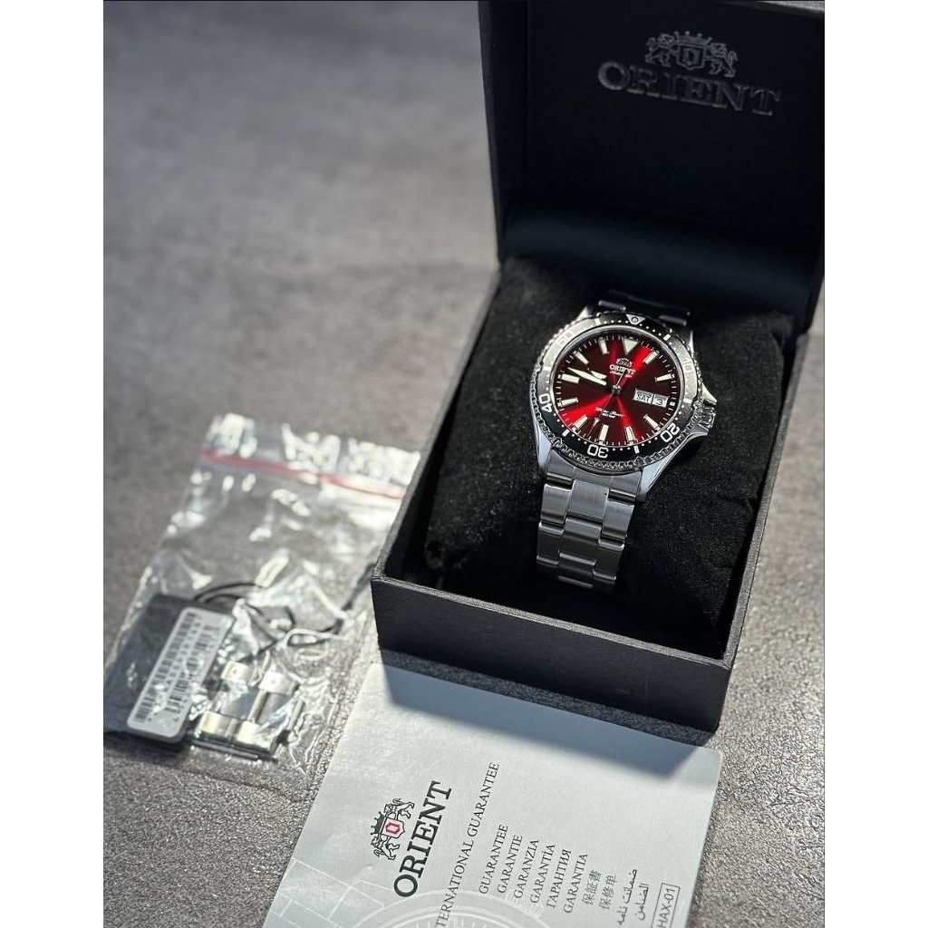 ORIENT MAKO III KAMASU RED (SECOND)