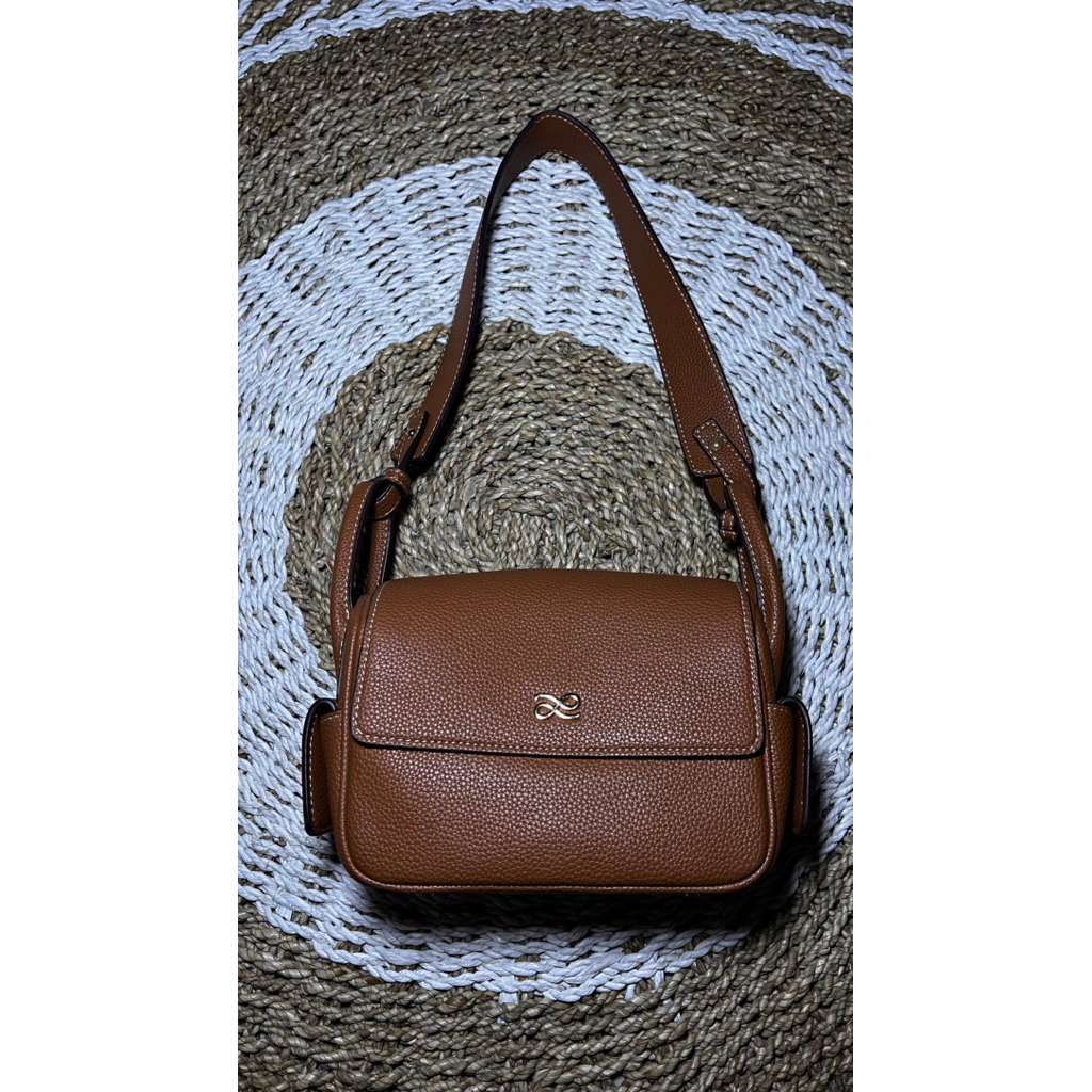 TAS HOUSE OF LITTLE BUNNY BAG CHOCO