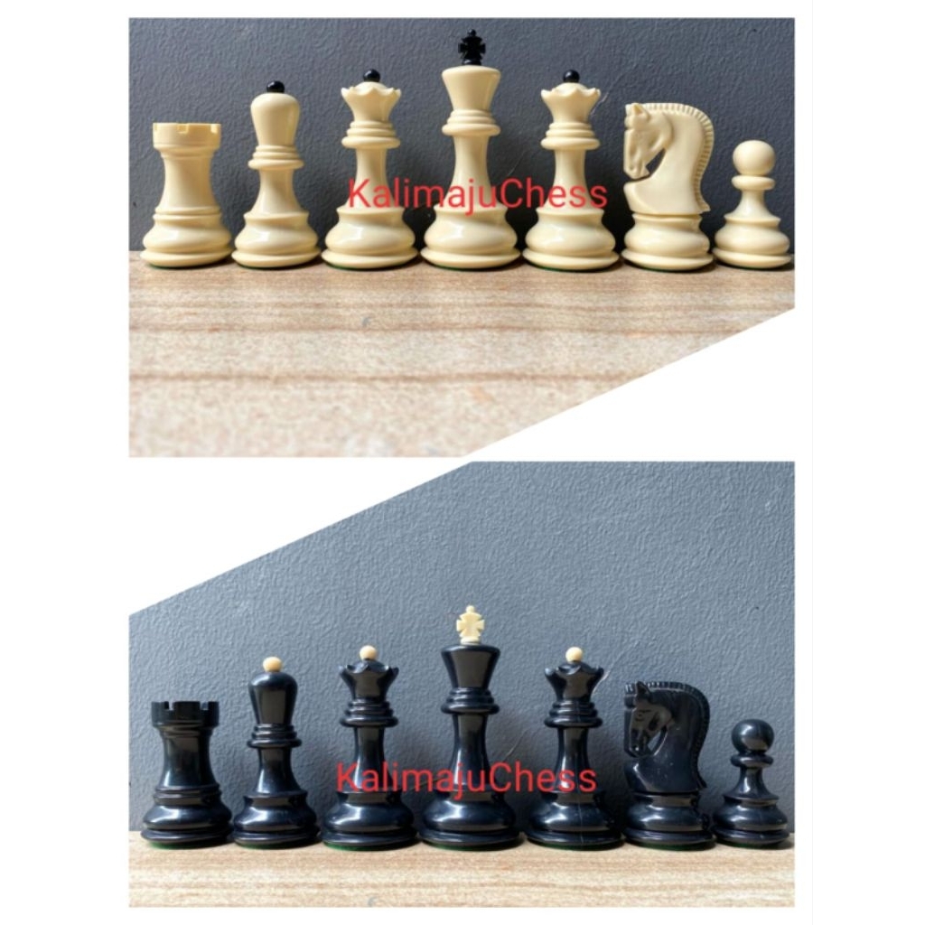 Bidak catur plastik premium type kuda zagreb