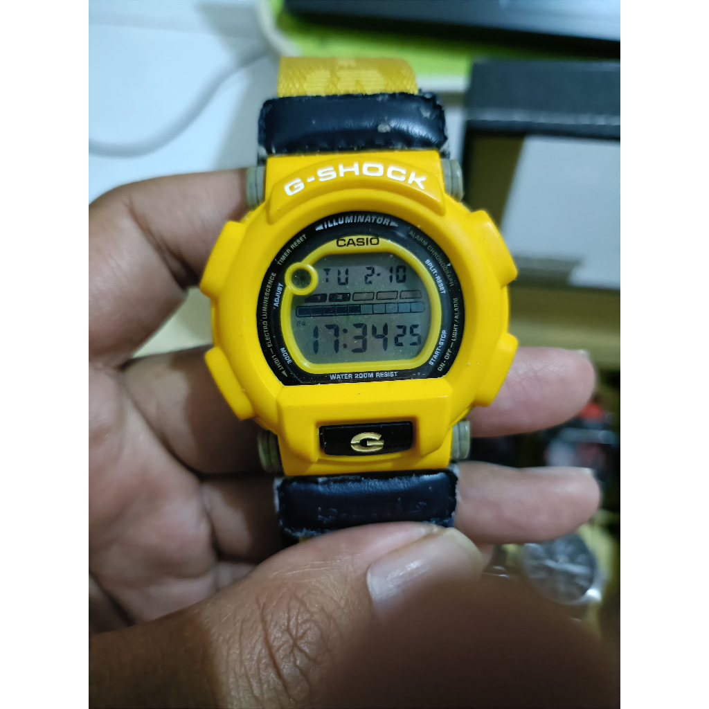Casio G-Shock DW-003 Vintage Second Original Shock Resist Water Resistance Strap Hemshut Gshock Orig