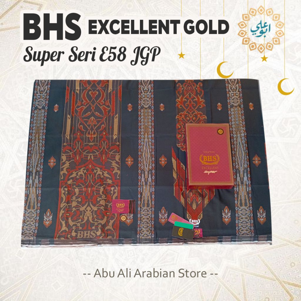Sarung BHS Excellent Gold Super Seri E58 JGP