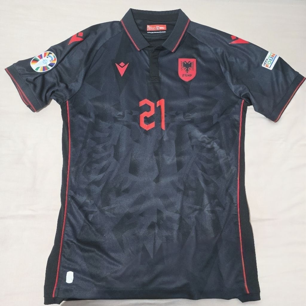 Jersey Original Albania 3rd 2024 Player Issue Asllani #21