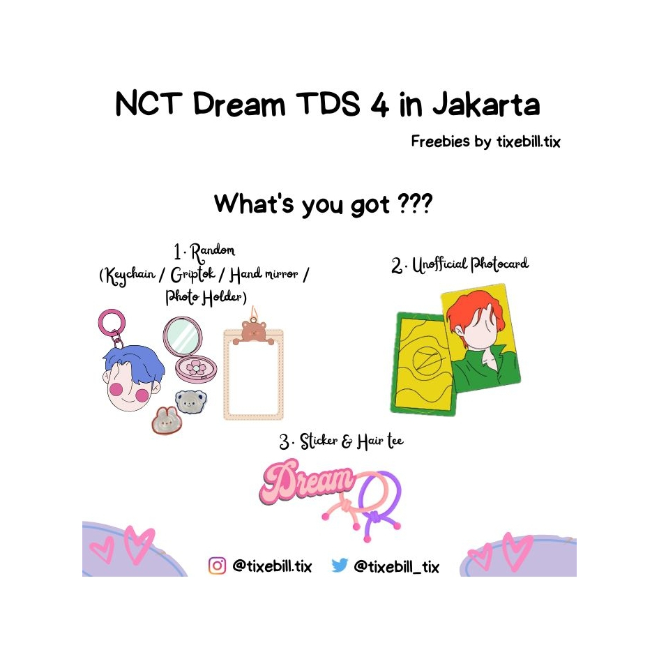 Freebies NCT Dream TDS 4