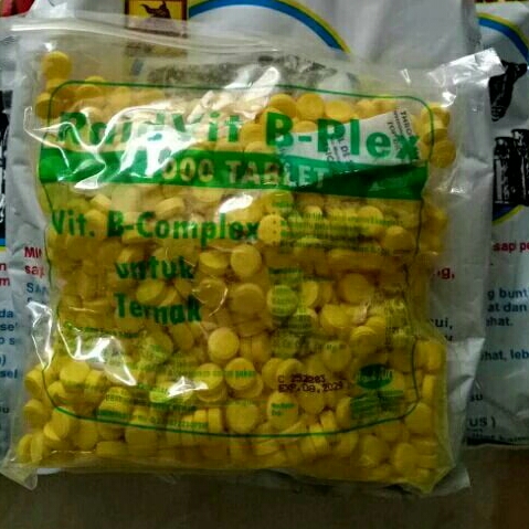 Vitamin B Complex untuk Ternak 1000 butir