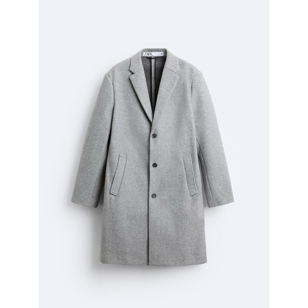 PRELOVED COAT PRIA ZARA LIGHT GREY SIZE XL