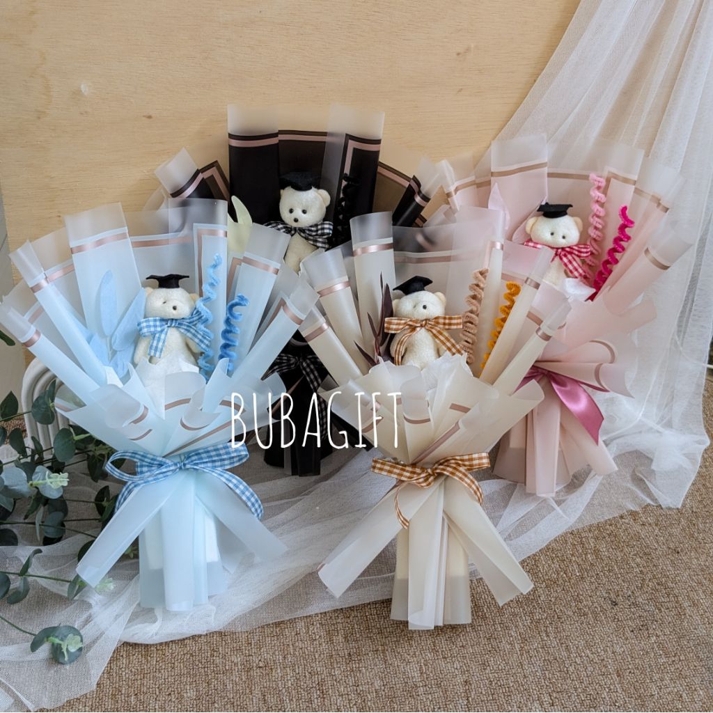 BUBAGIFT  KHUSUS PULAU JAWA  BUKET TEDDY WISUDA  BUKET BERUANG WISUDA BUKET BERUANG BUKET ANAK TK BU