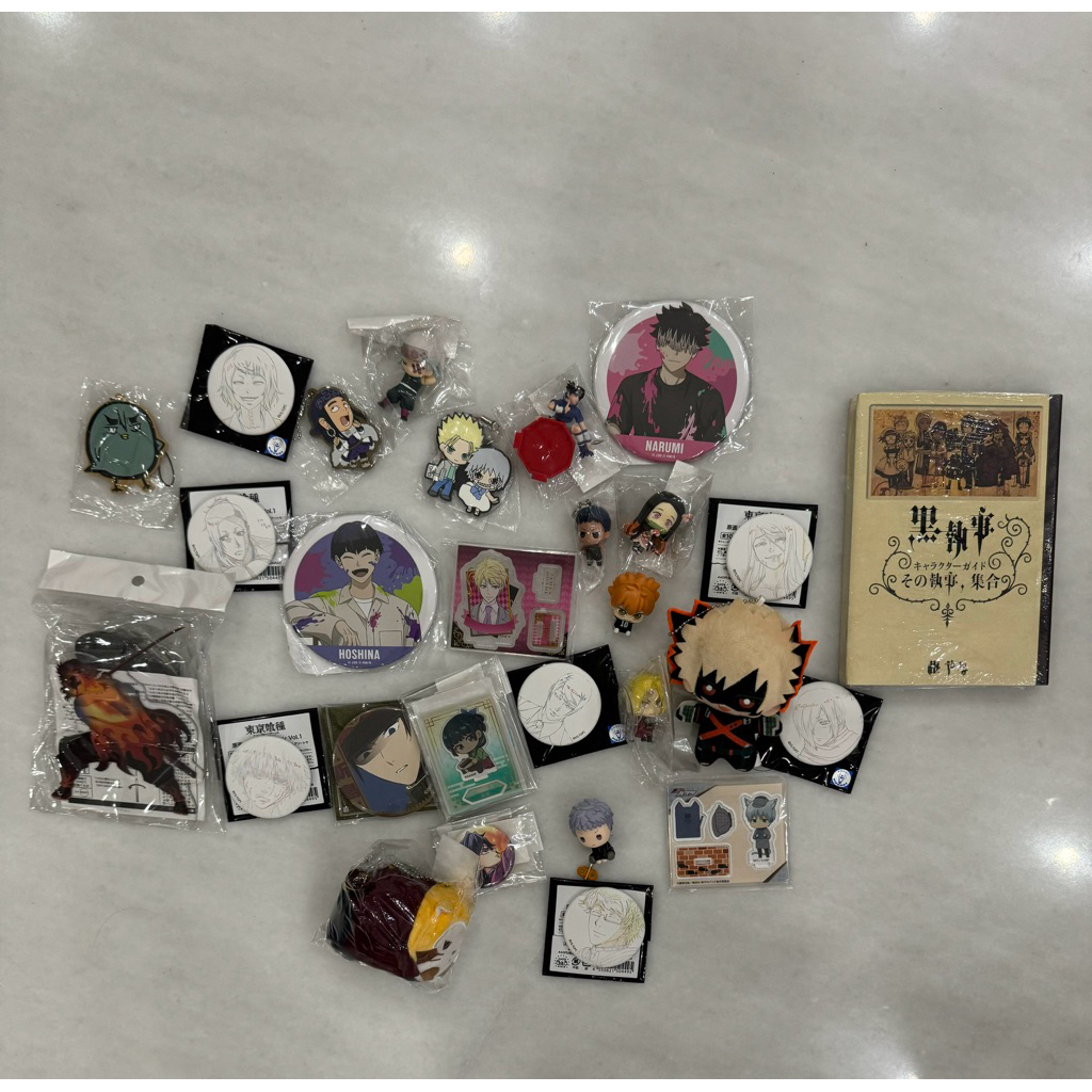 Black Butler My Hero Academia Tokyo Revengers Gokuto Jihen Apothecary Diaries Kuroko no Basket Haiky