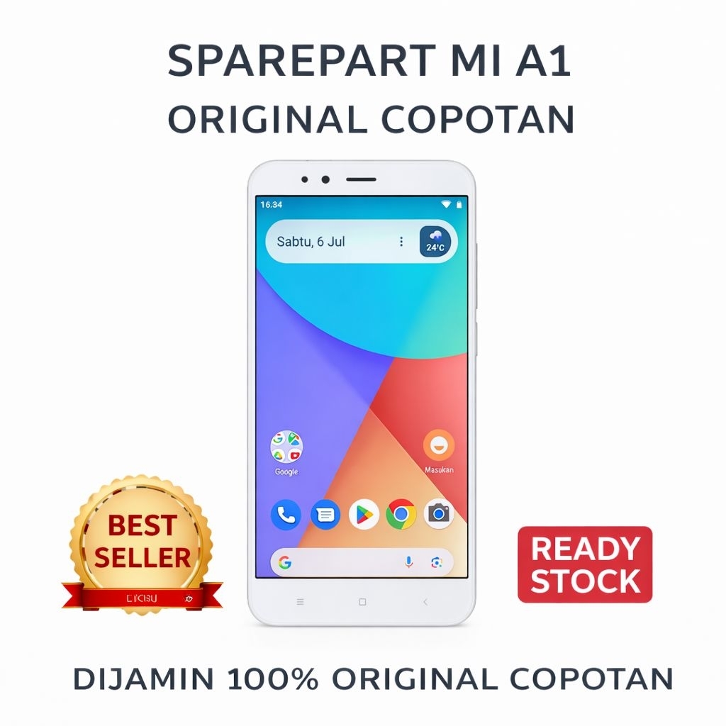 Sparepart Mi A1 Original Copotan