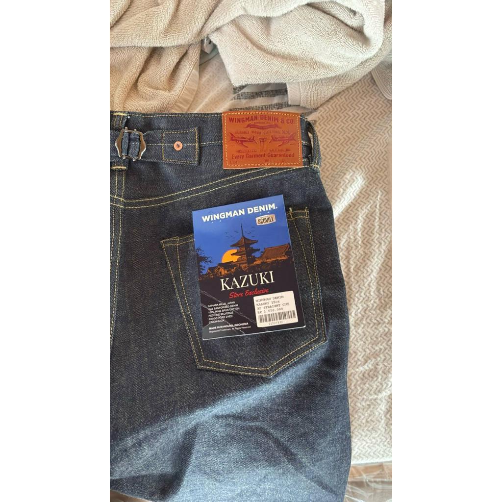 wingman denim 15oz japanese