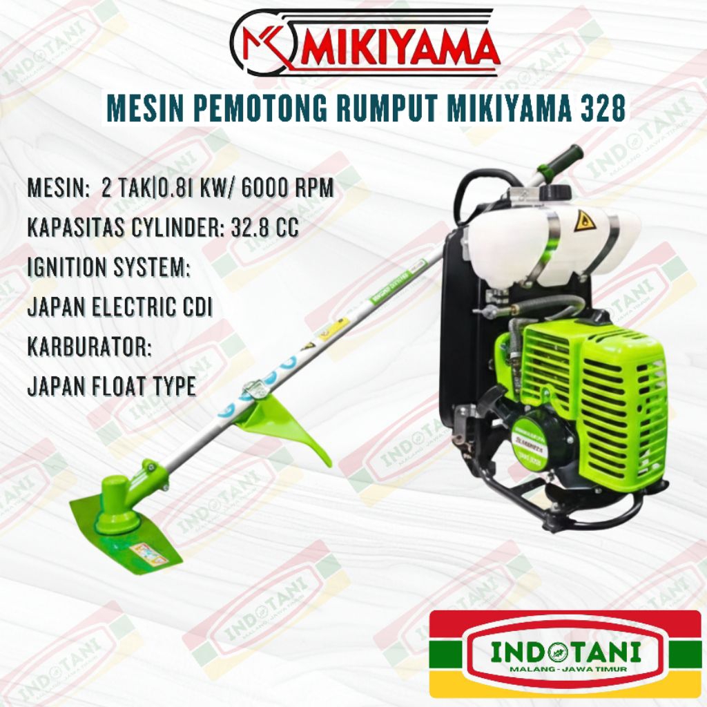 MESIN PEMOTONGAN RUMPUT MURAH / MESIN POTONG RUMPUT 2 TAK / MESIN BABAT RUMPUT / MESIN PANGKAS RUMPU