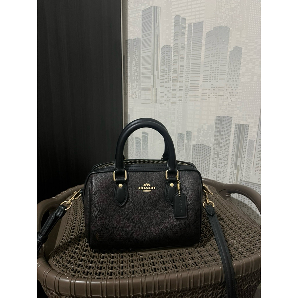 coach mini rowan (preloved)