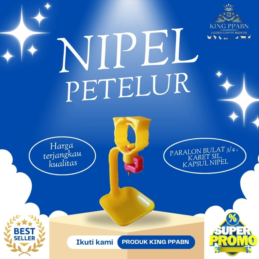 nipel ayam petelur /niple minum Otomatis / tempat minum unggas