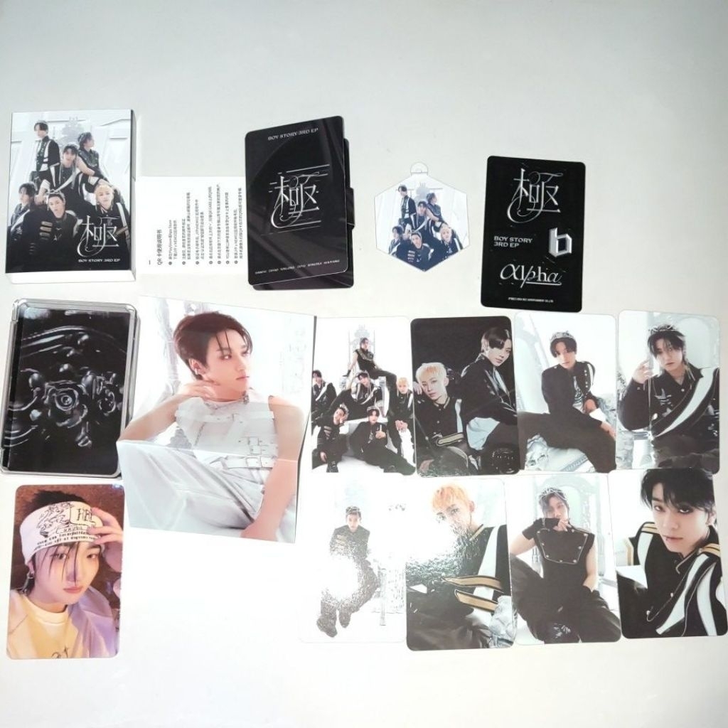 Mini Album Offical Boystory Xinlong Without QR Code (Not Active) Ald1 Alpha Drive One