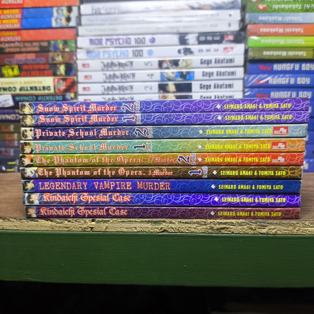 Paket 9 Komik Kindaichi Special Case