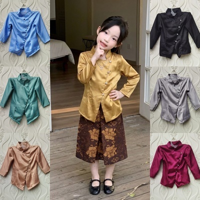 TERBARU ATASAN KEBAYA ANAK JANGGAN WISUDA PANJANG KEBAYA ANAK SATIN POLOS KEBAYA JANGGAN FUKURO NATA