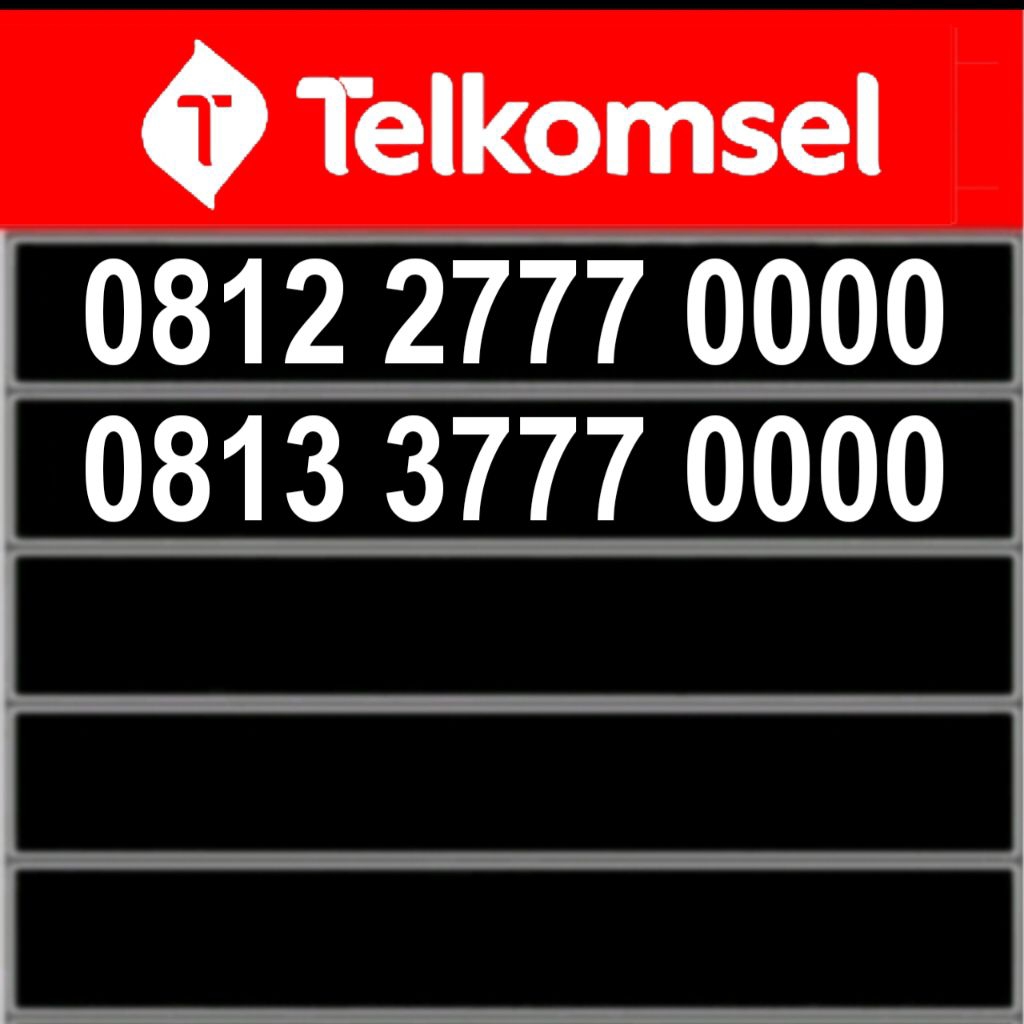 kartu telkomsel nomor cantik spesial 222 0000 rapih