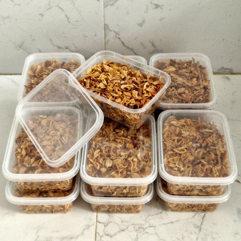 Bawang Goreng 50 Gram | Renyah Asli Solo 100% Tanpa Campuran | Gurih Wangi Tahan Lama | Homemade Pre