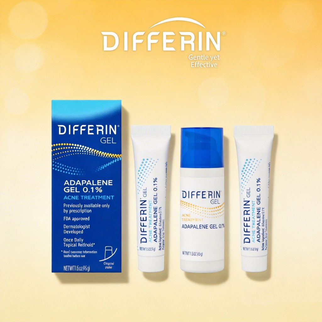 Differin Gel 0.1% 15g 45g Obat Jerawat Ampuh Mengurangi Jerawat dan Minyak Berlebih