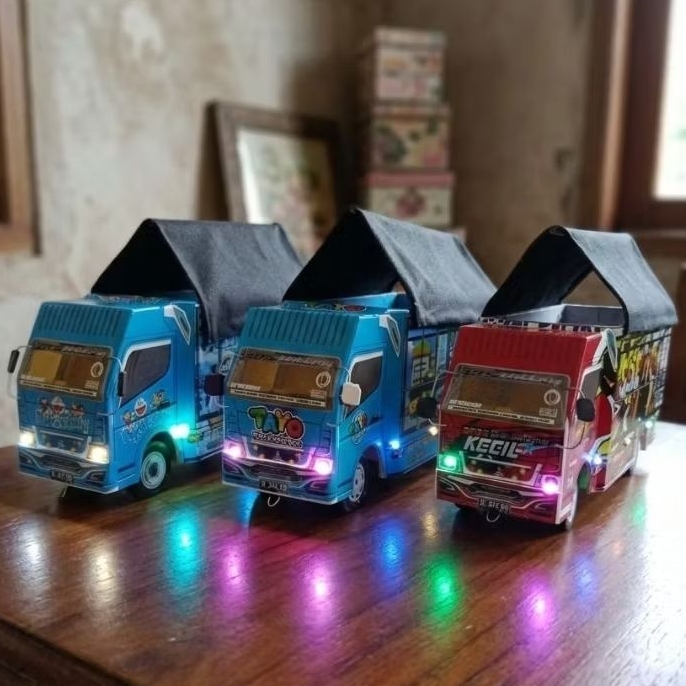 truk oleng miniatur tawakal miniatur truk