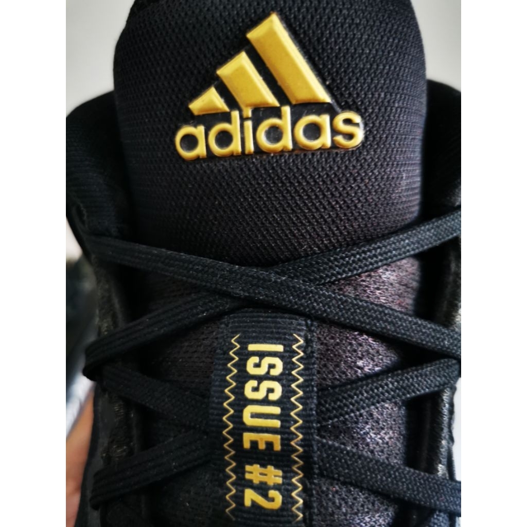 Sepatu Basket - Adidas Don Issue 2 - Black Gold