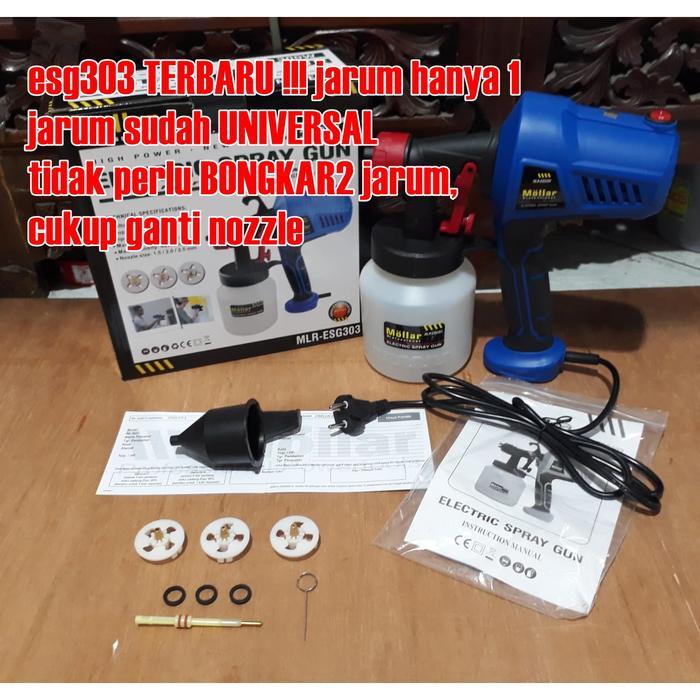 MOLLAR ESG303 SPRAY GUN LISTRIK ELECTRIC SPRAY GUN UPGRADE MODEL ESG300