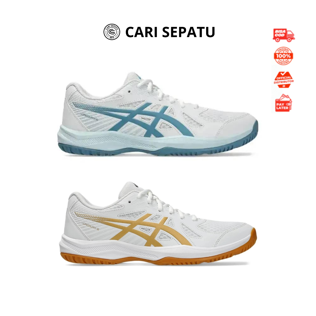 Sepatu Tennis ASICS UPCOURT 6 Sepatu Badminton Voli Original