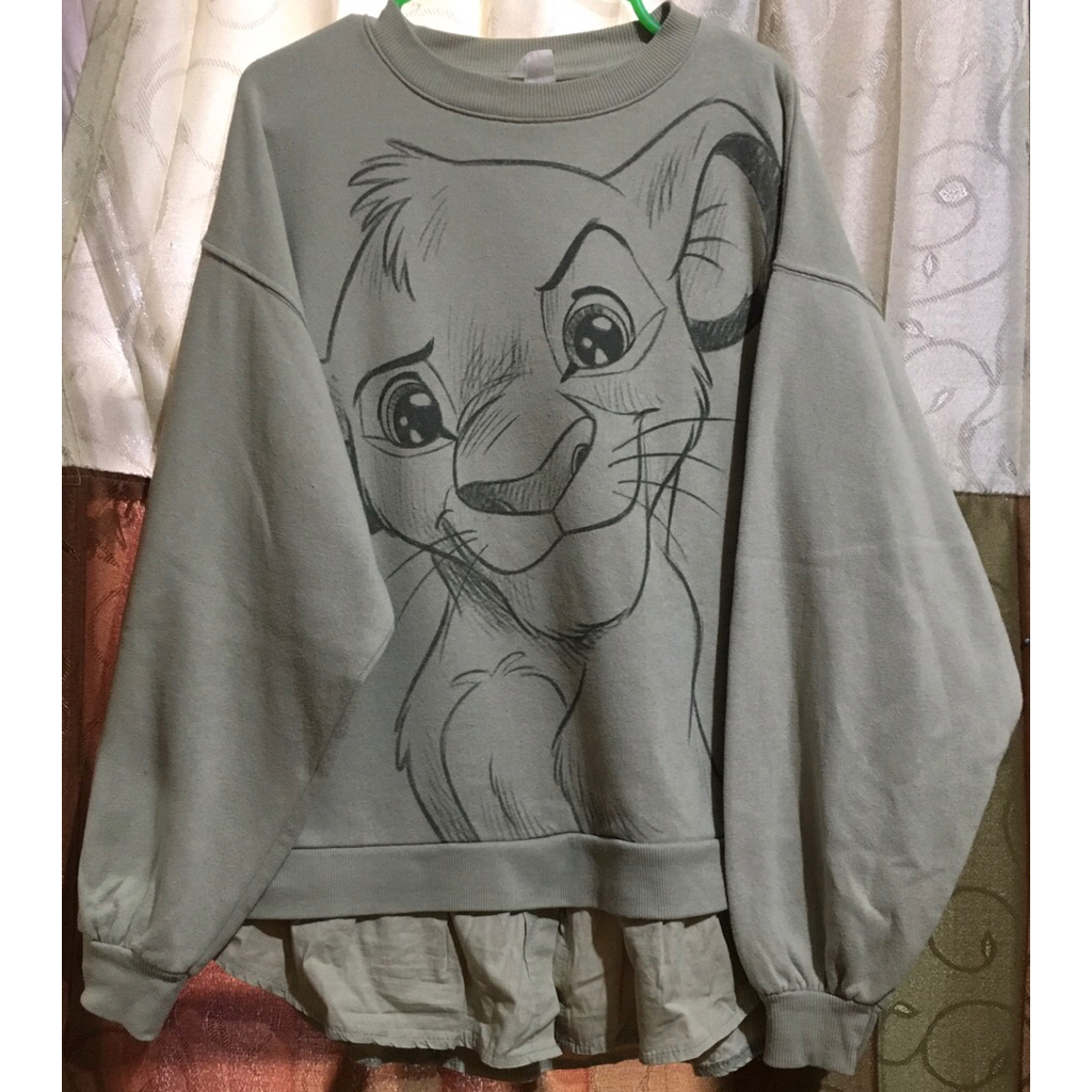 PRELOVED SWEATER ZARA WANITA EDISI LION KING